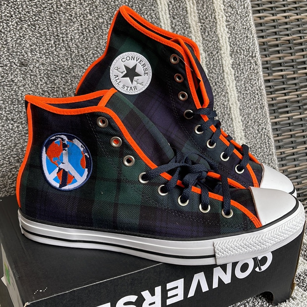 Converse Chuck Taylor All Star Hi Green/Brown/White MENS - Picture 6 of 16